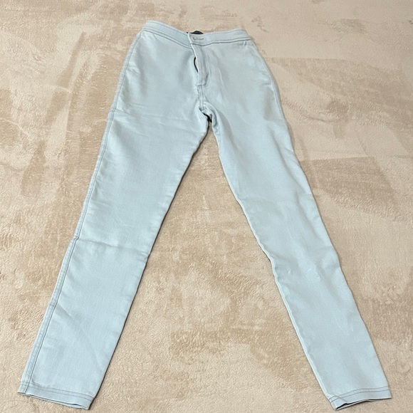 American Apparel Denim - American Apparel Light Blue Skinny Jean Leggings